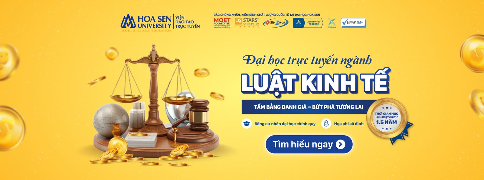 Đại học trực tuyến ngành Luật kinh tế