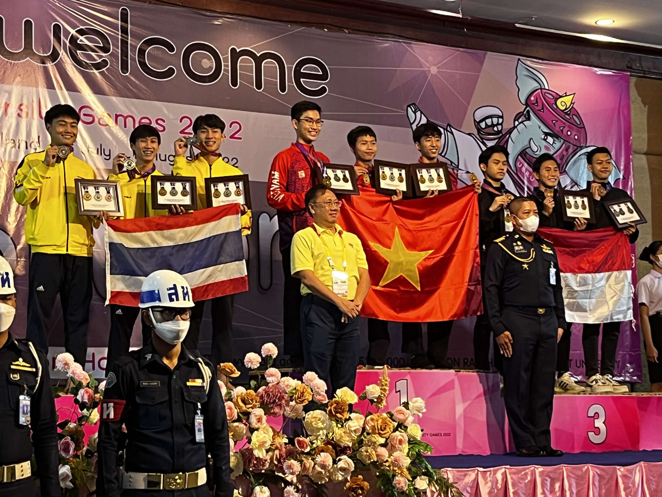 Sinh viên HSU giành Huy chương Vàng tại Đại hội Thể thao Sinh viên Đông Nam Á lần thứ 20 